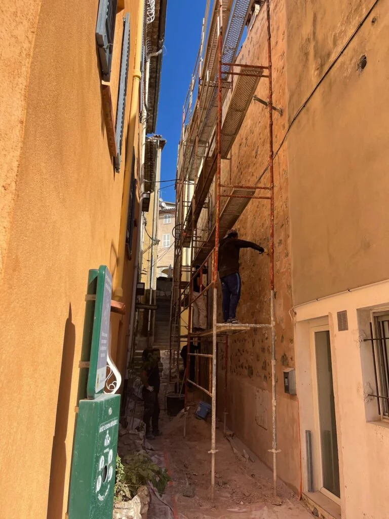 Chantier protégé